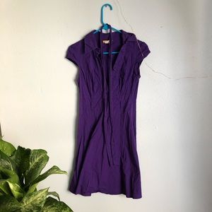 Soda Fountain Dress | 50’s | Purple